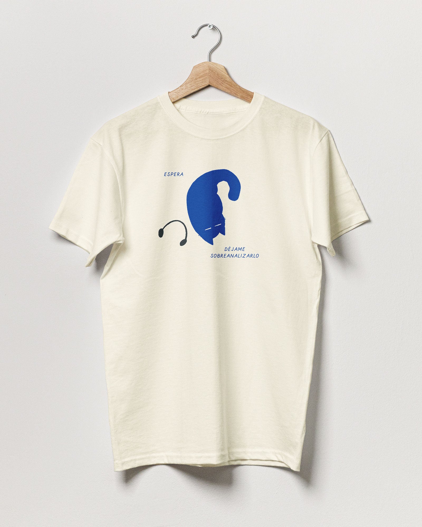 Short sleeve t-shirt "Sobreanalizarlo" Stimmy Cat