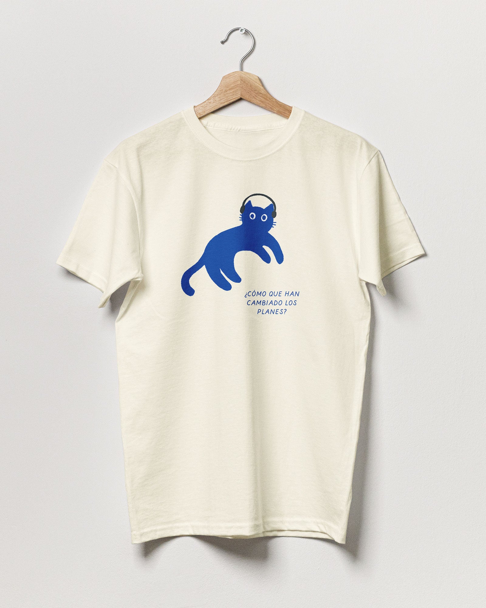 Camiseta manga corta "¿Cómo?" Stimmy Cat