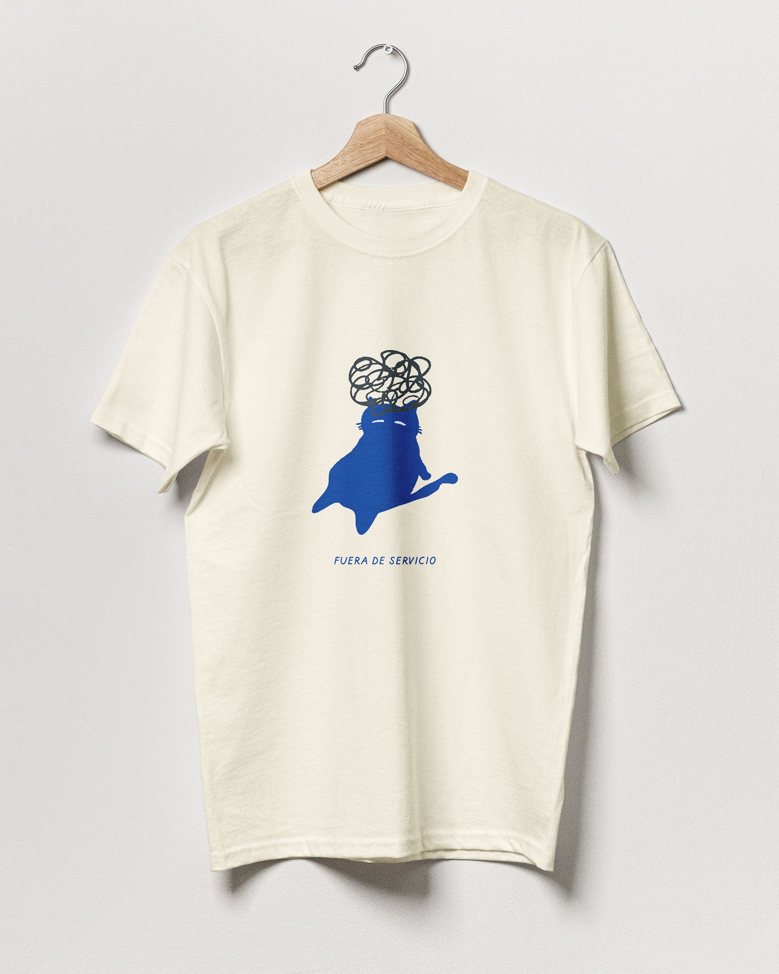 Camiseta manga corta "Fuera de servicio" Stimmy Cat
