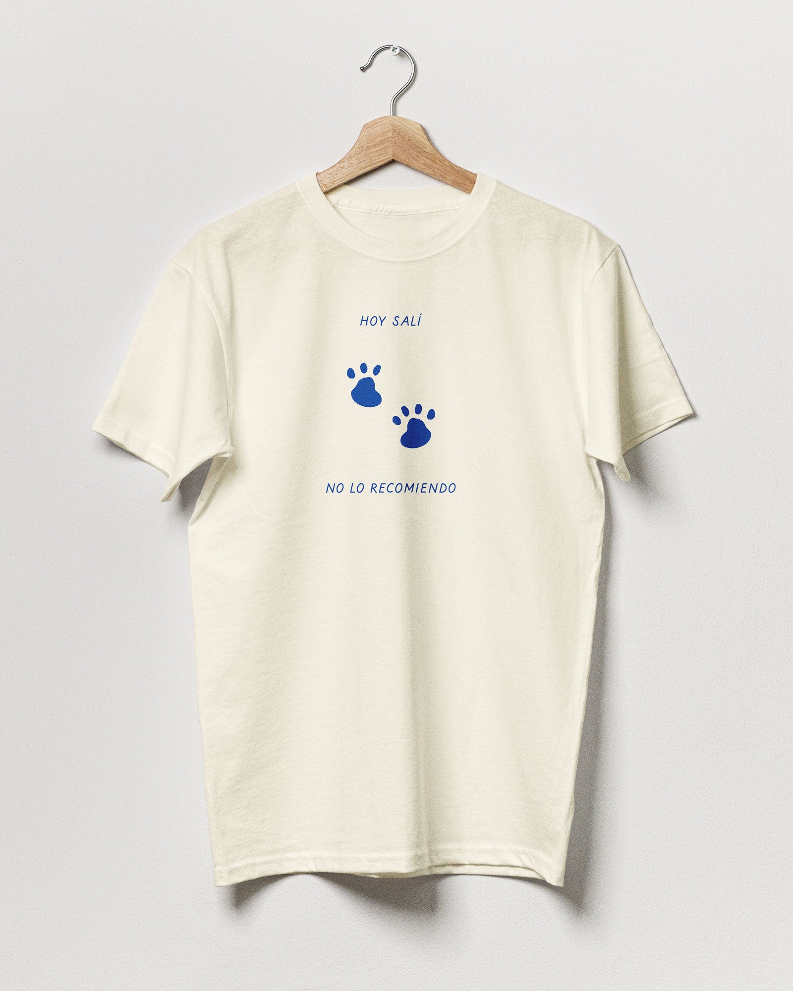 Camiseta manga corta "Hoy salí" Stimmy Cat