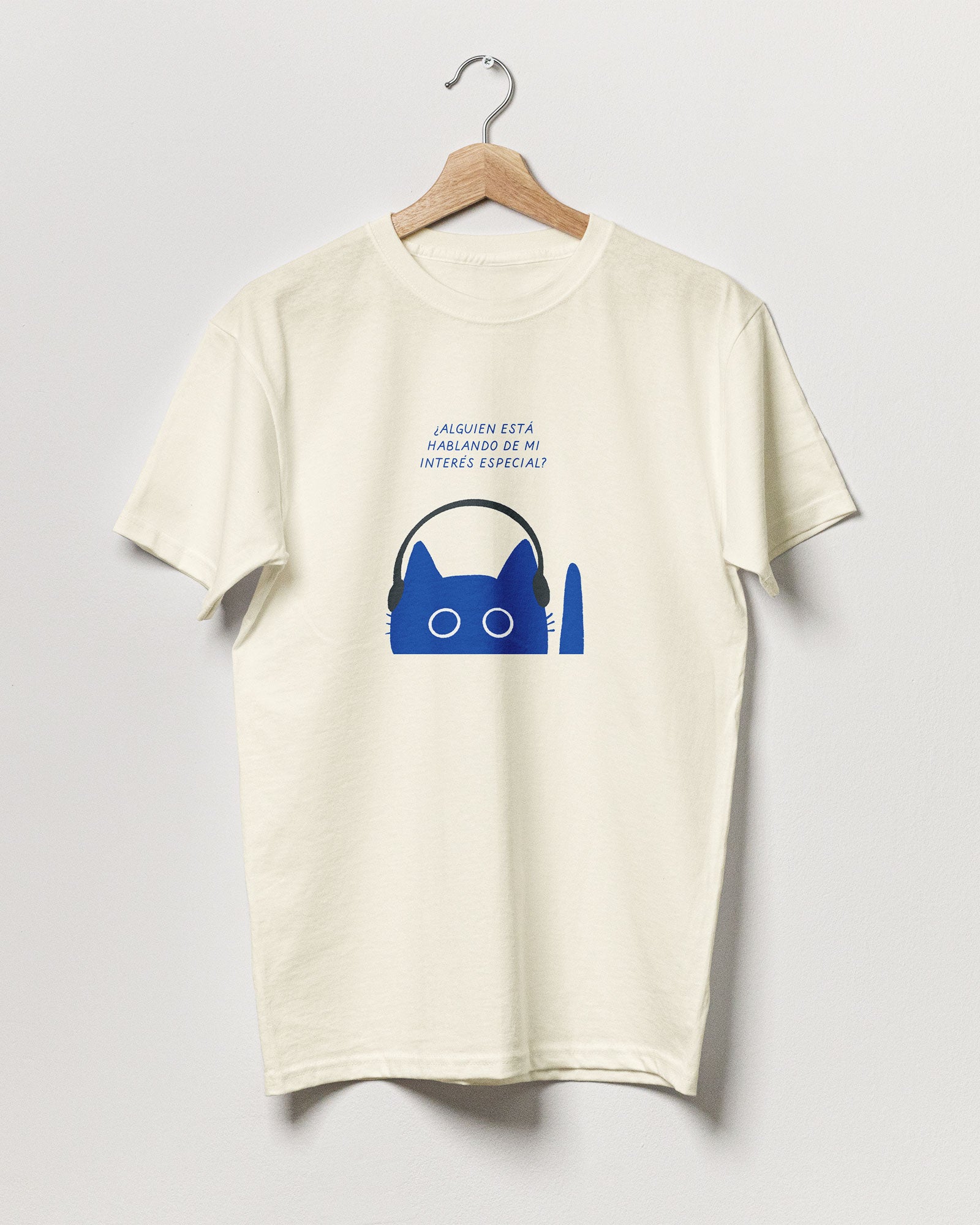 Camiseta manga corta "Interés especial" Stimmy Cat