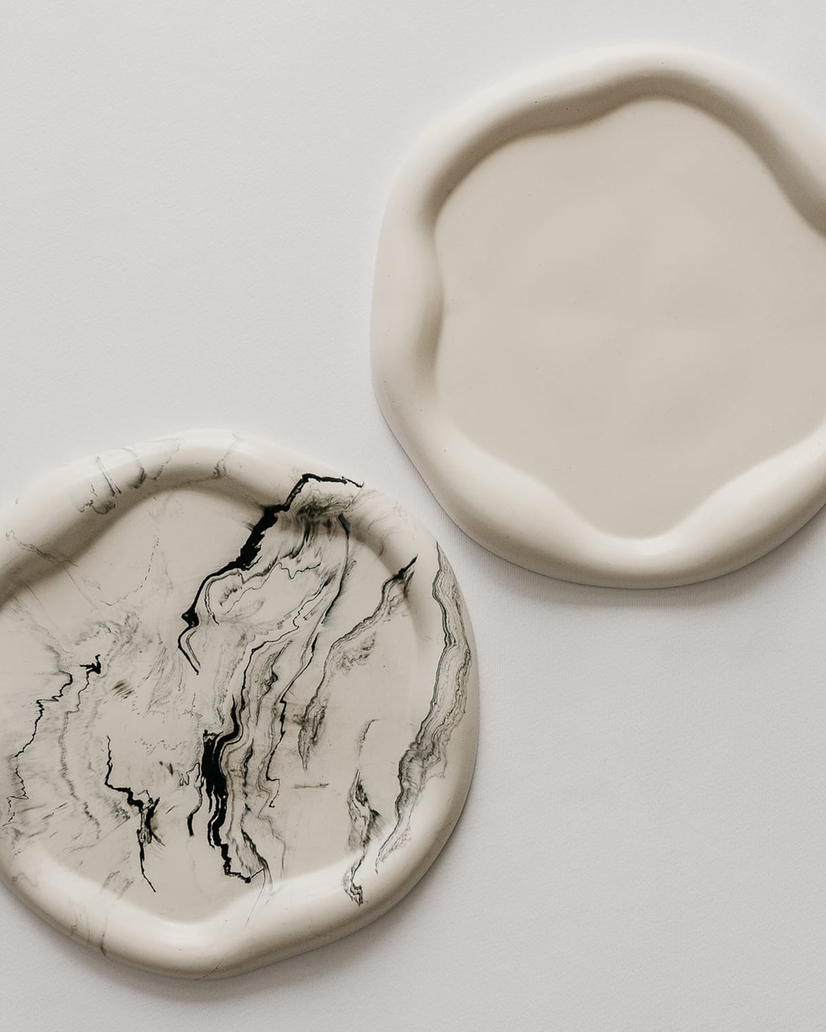 jesmonite cloud trays