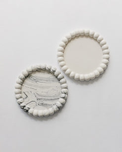 jesmonite bubble trays