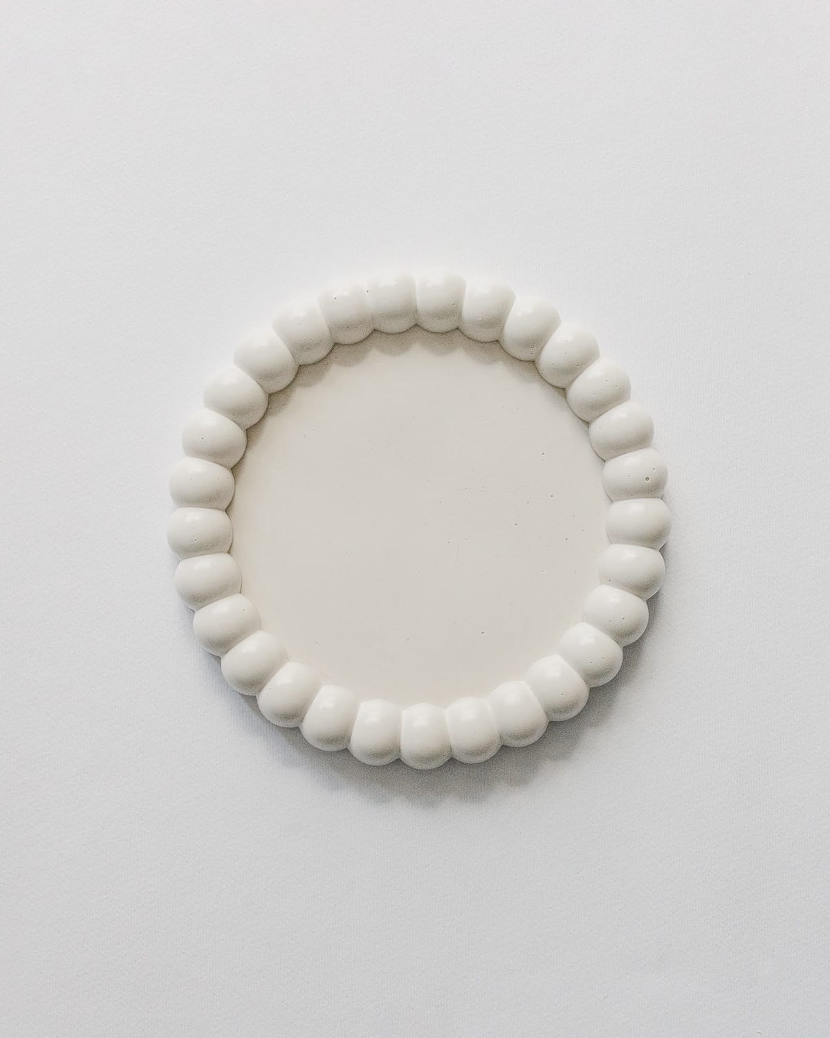 jesmonite bubble tray