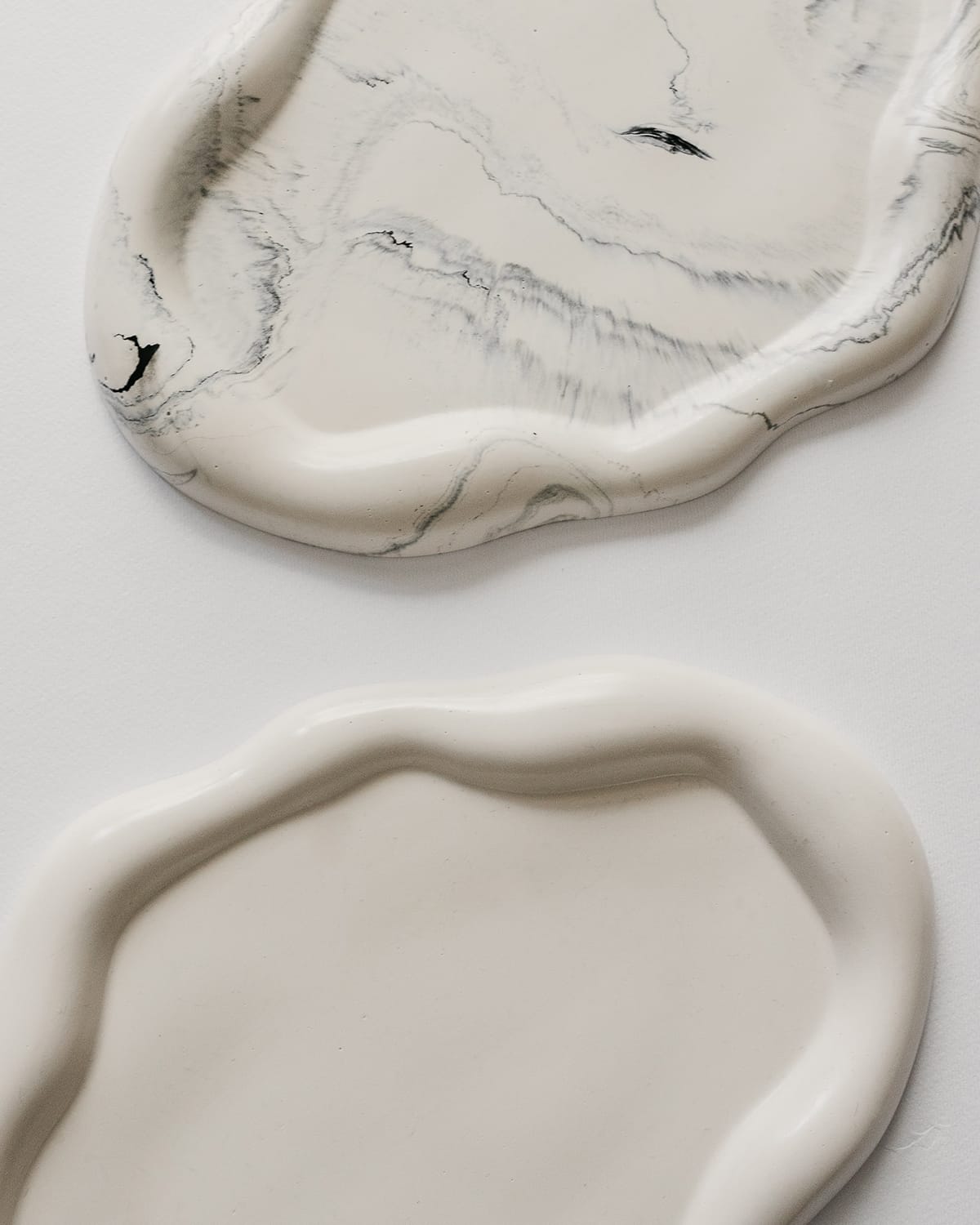 jesmonite cloud trays