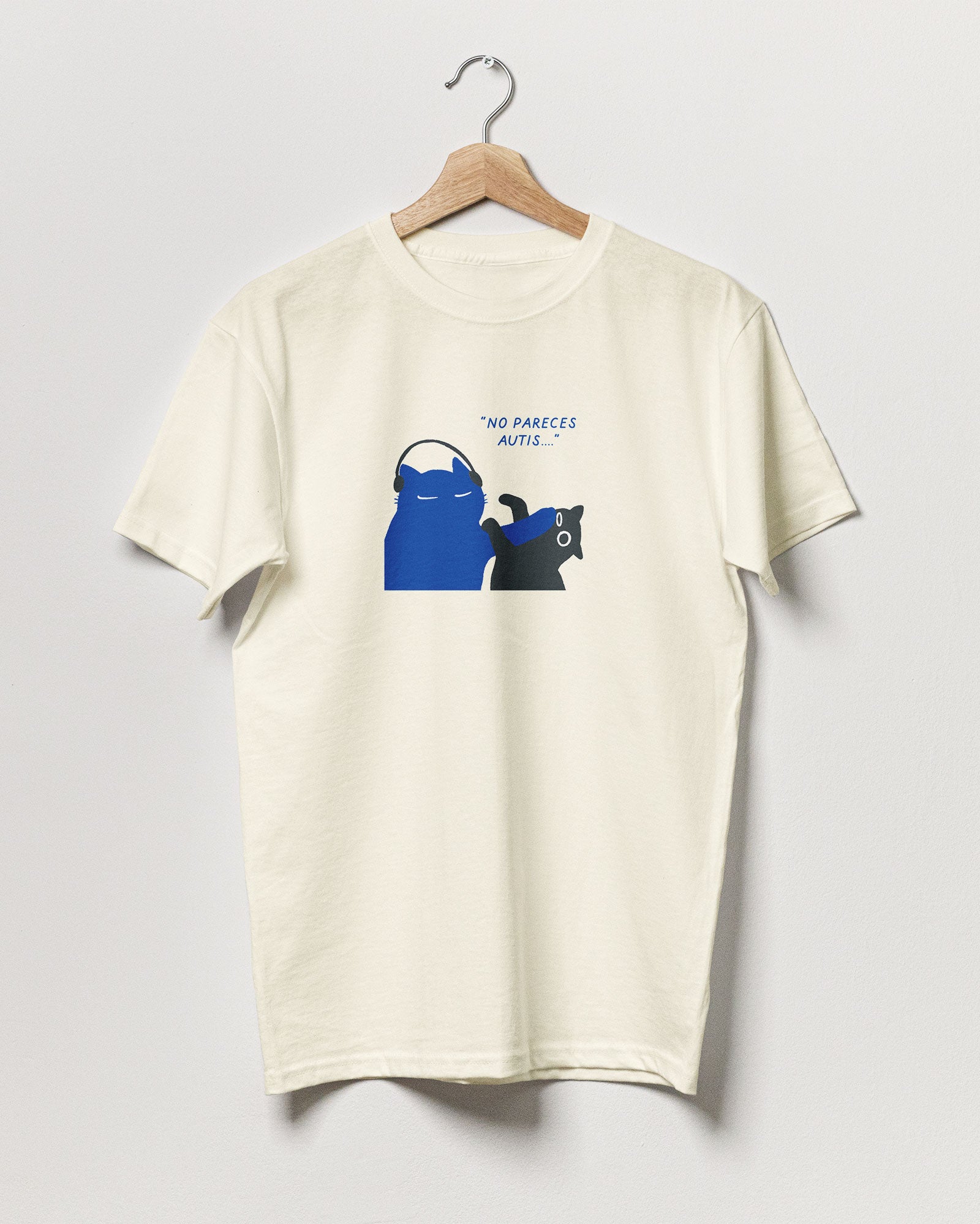 Camiseta manga corta "No pareces" Stimmy Cat
