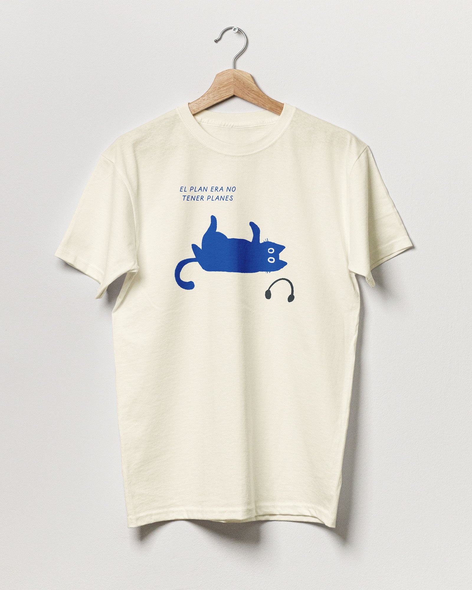 Camiseta manga corta "El plan" Stimmy Cat
