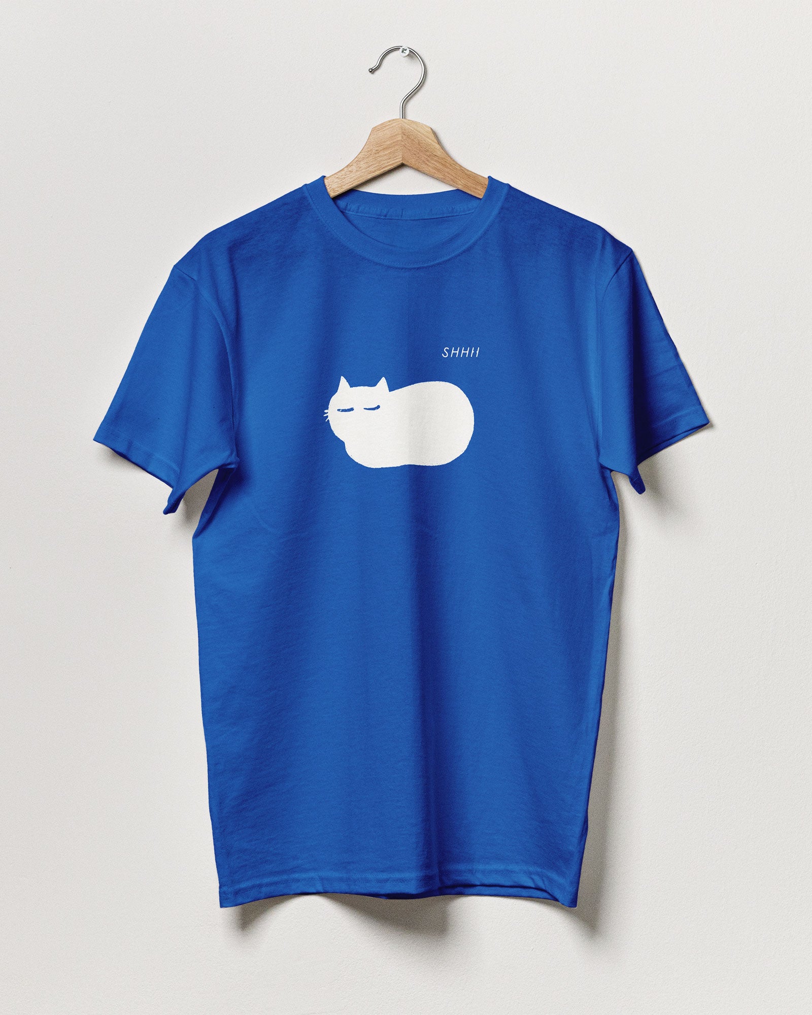 Short sleeve t-shirt "Shhh" Stimmy Cat