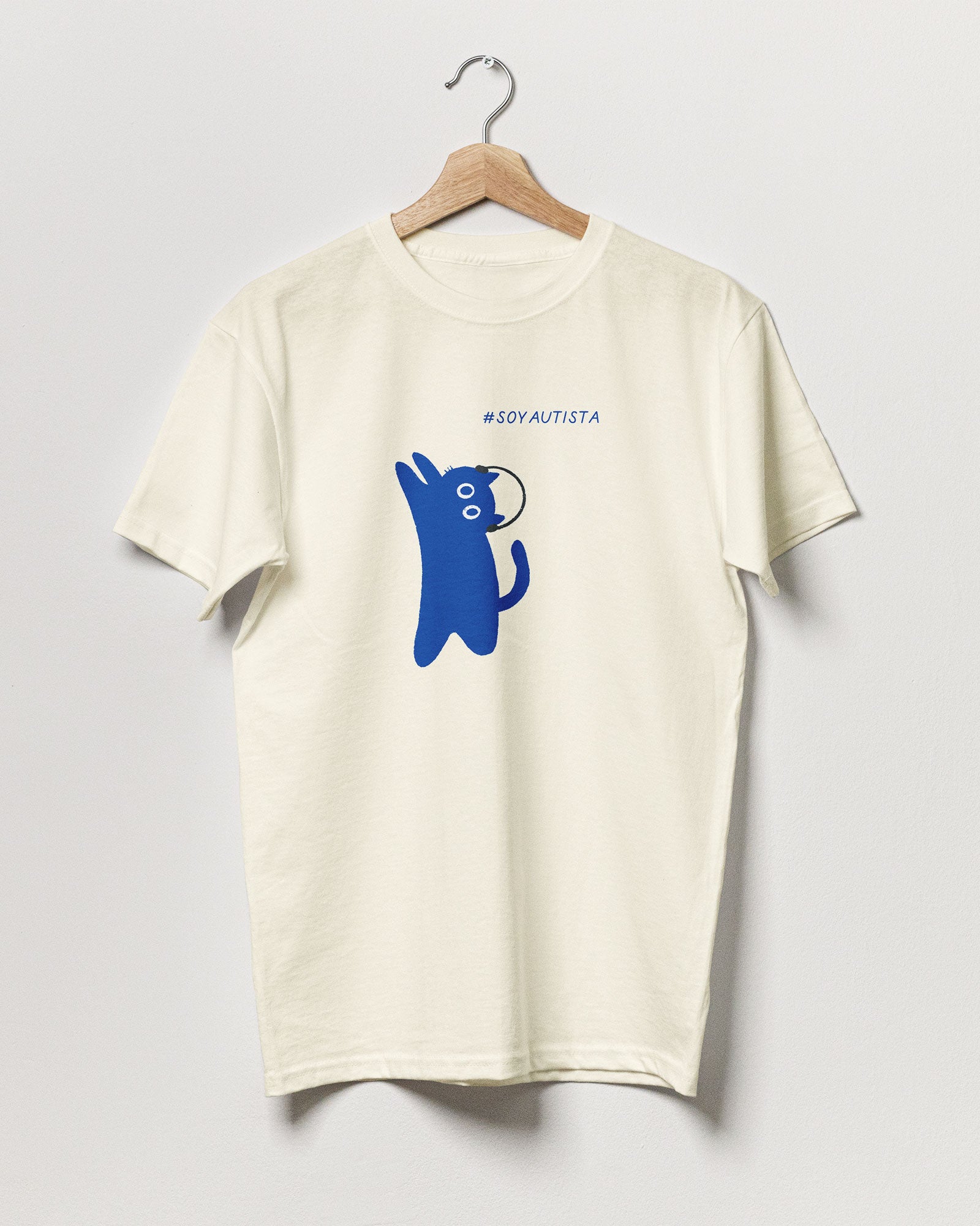 Camiseta manga corta "Soy autista" Stimmy Cat