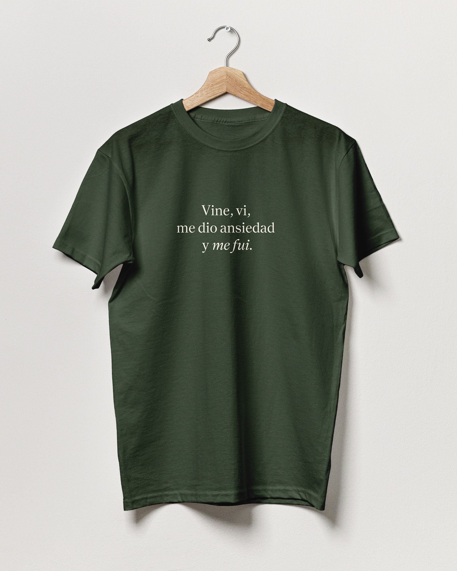 Short sleeve t-shirt "Me fui"