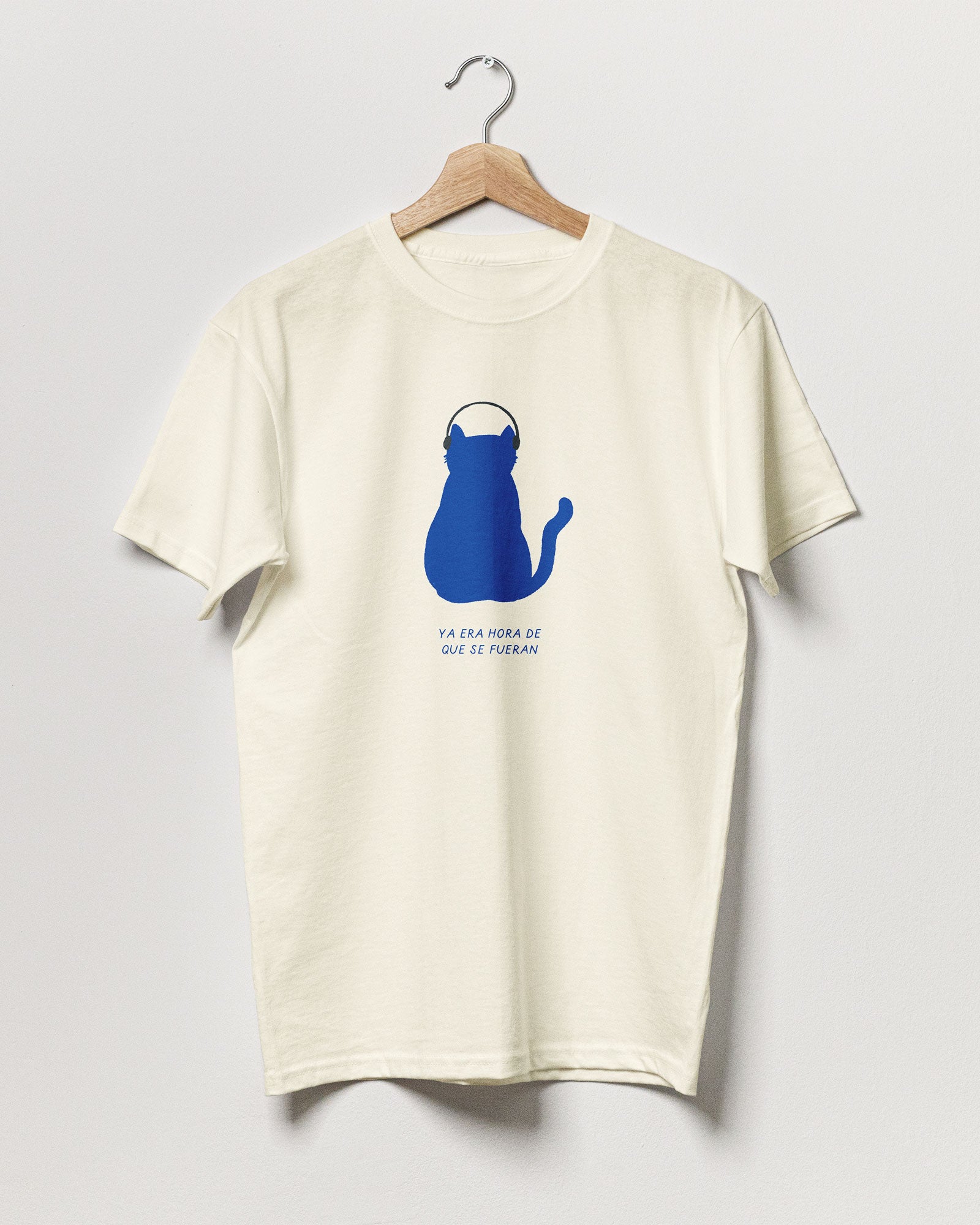 Camiseta manga corta "Ya era hora" Stimmy Cat